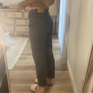 Zara Black Mom Jeans